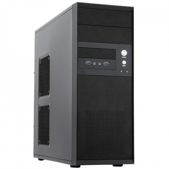 Корпус CHIEFTEC iArena CQ-01B-U3, без БЖ, 2xUSB3.0, чорний