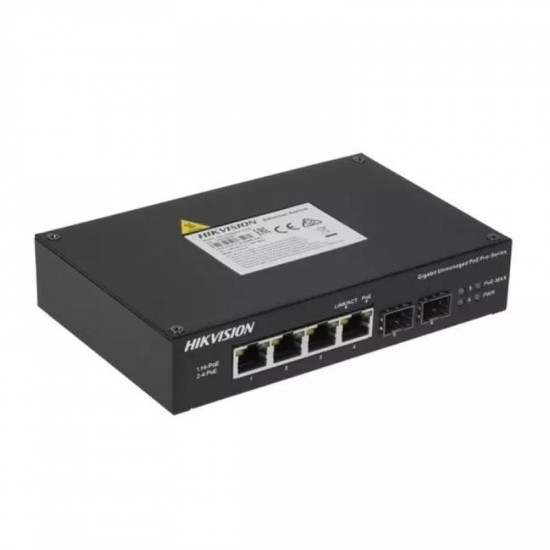 Комутатор Hikvision DS-3T0506HP-E/HS