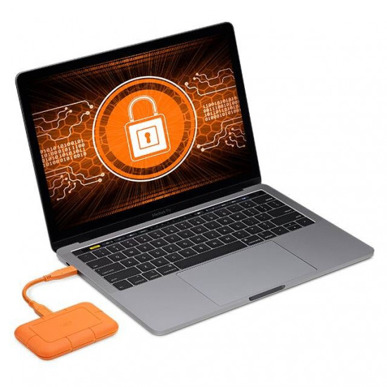 Накопичувач зовнiшнiй SSD 500GB LaCie Rugged (STHR500800)