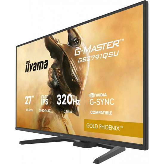Монітор Iiyama 27" G-Master GB2791QSU-B1 IPS Black 320Hz