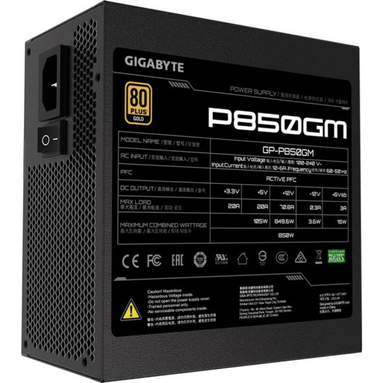 Блок живлення Gigabyte GP-P850GM 850W