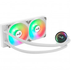 Система водяного охолодження AeroCool Oasis L240 White (ACLA-OA24117.21)