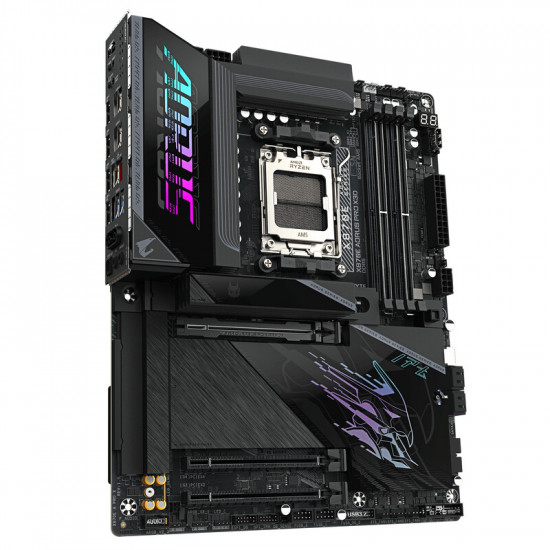 Материнська плата Gigabyte X870E Aorus Pro X3D Socket AM5