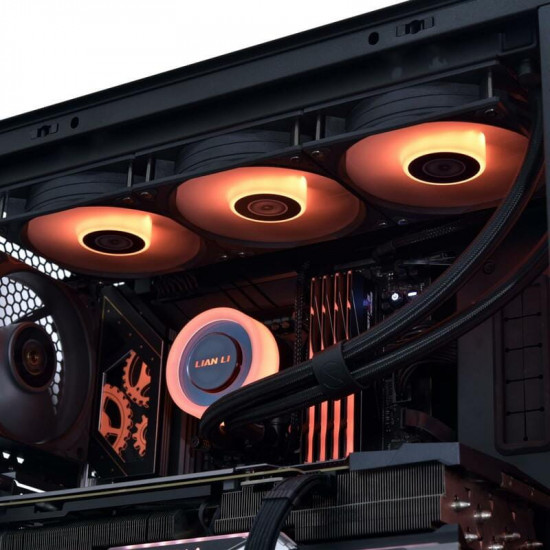 Система водяного охолодження Lian Li GA II Lite 360 RGB Black (G89.GA2L36RB.00)