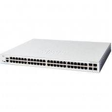 Комутатор Cisco Catalyst C1200-48P-4G (48хGE PoE, 4xGE SFP, 375 Вт, USB, керований)