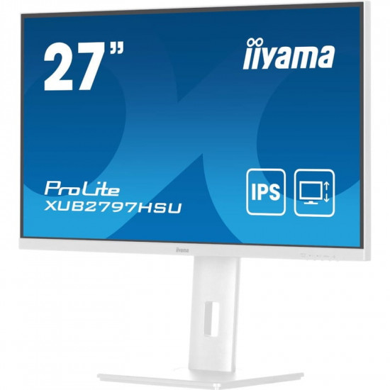 Монітор Iiyama 27" ProLite XUB2797HSU-W2 IPS White 100Hz