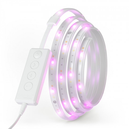 Розумна світлодіодна стрічка Nanoleaf Essentials Lightstrip Starter Kit Apple HomeKit, 2м (NL55-0002LS-2M)
