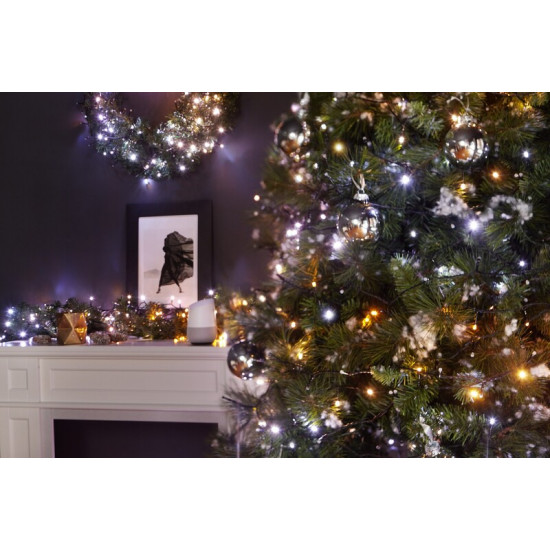 Smart LED гірлянда Twinkly Strings AWW Gen II (TWS400GOP-BEU) 400LED, 32м, BT+WiFi