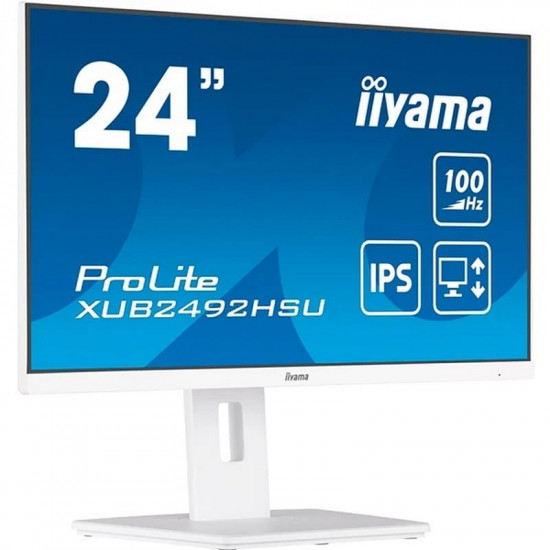 Монітор Iiyama 23.8" ProLite XUB2492HSU-W6 IPS White 100Hz