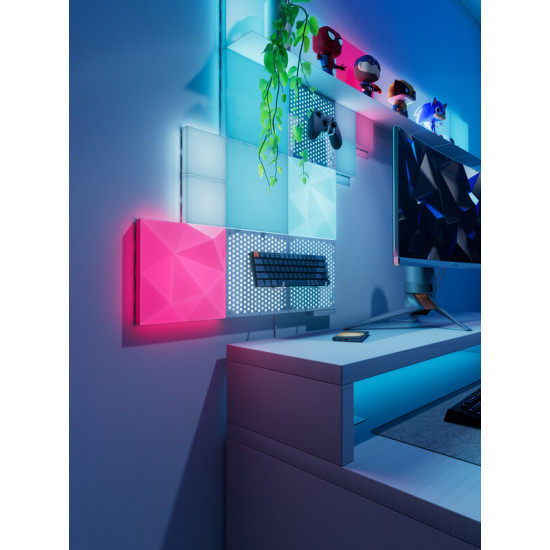 Розумні світлові панелі Nanoleaf Blocks Combo XL з підтримкою HomeKit і Matter, 9 шт. (N8100K02-10CB)