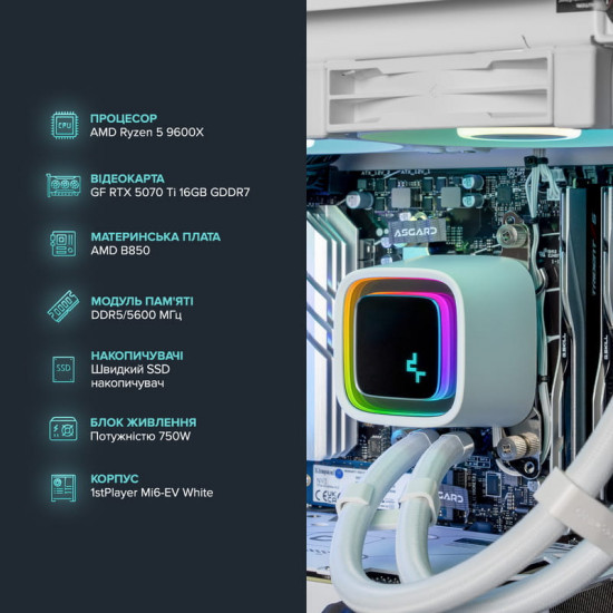 Персональний комп`ютер ASGARD Ran (A96X.64.S20.57T.5515)