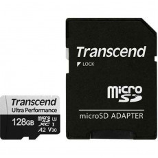 Карта пам`ятi MicroSDXC 128GB UHS-I/U3 Class 10 Transcend 340S R160/W125MB/s + SD-адаптер (TS128GUSD340S)