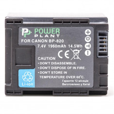 Акумулятор PowerPlant Canon BP-820 Chip 1960mAh (DV00DV1371)