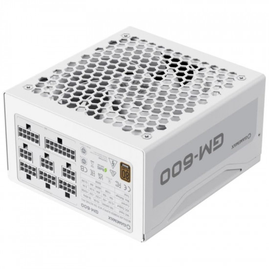 Блок живлення GameMax GM-600 Modular 600W White
