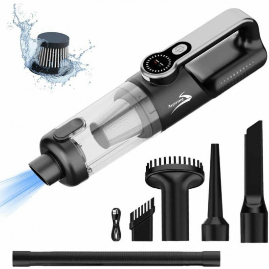 Автомобільний пилосос Aspiring Gale 4 Blow air Wireless and Cord Black (GL16P12K)