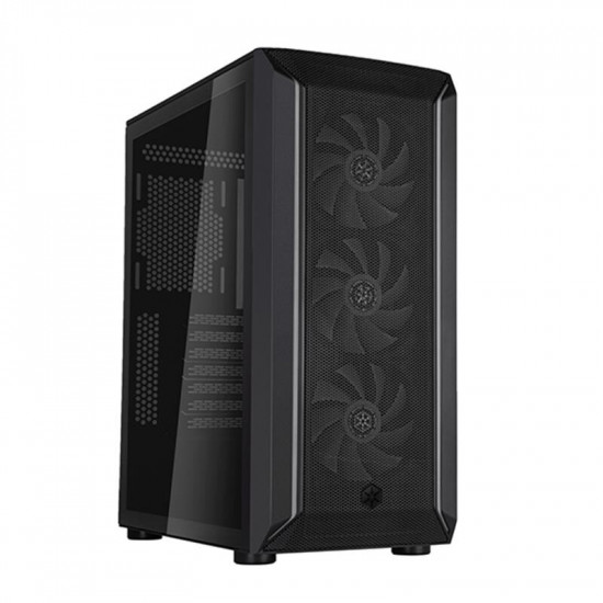 Корпус SilverStone Fara FA511Z-BG ARGB Black (SST-FA511Z-BG) без БЖ