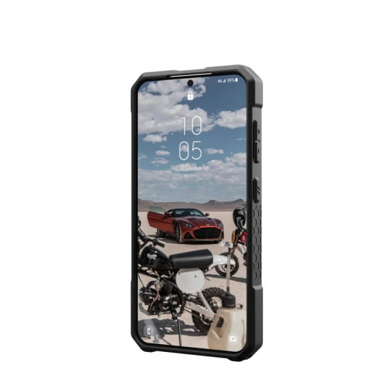 Чохол-накладка Urban Armor Gear Monarch для Samsung Galaxy S24 Kevlar Black (214411113940)