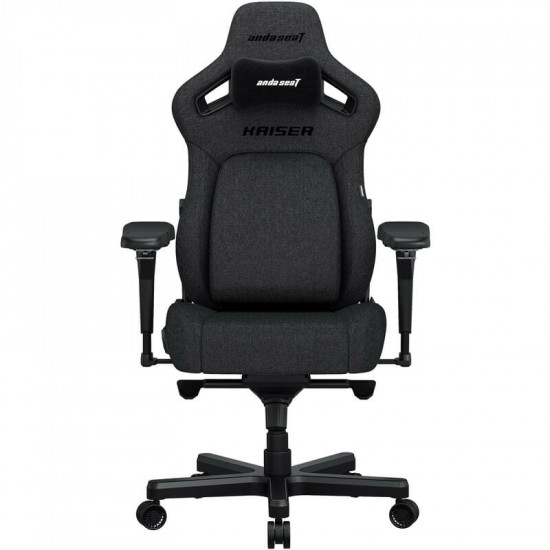 Крісло для геймерів Anda Seat Kaiser 4 Size L Dark Grey Fabric (AD12YDDC-L-20-GB-CF)
