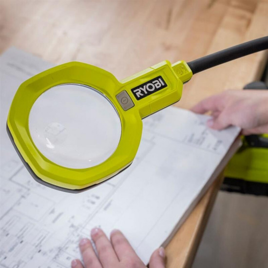 Ліхтар на гнучкій штанзі Ryobi RML18-0 ONE+, без АКБ та З.П.  (5133005669)