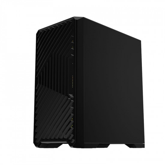 Корпус 1stPlayer T5-BK-4F1 Black без БЖ