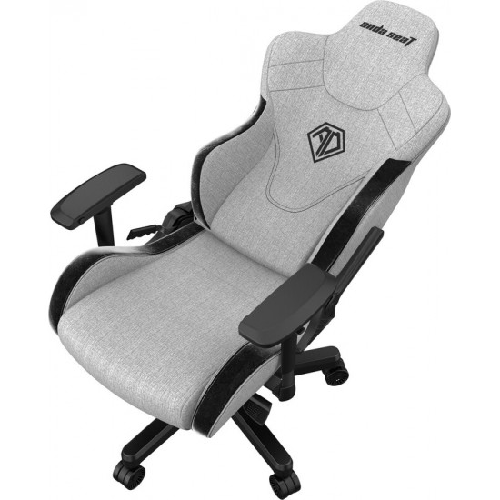 Крісло для геймерів Anda Seat T-Pro 2 Size XL Linen Grey/Black (AD12XLLA-01-GB-F)