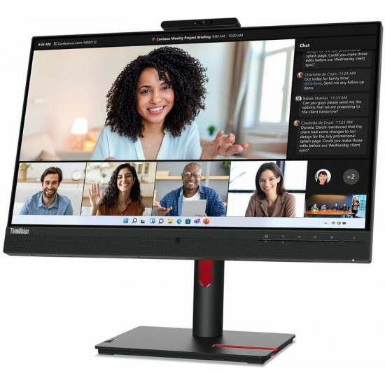 Монiтор Lenovo 23.8" T24mv-30 (63D7UAT3UA) IPS Black