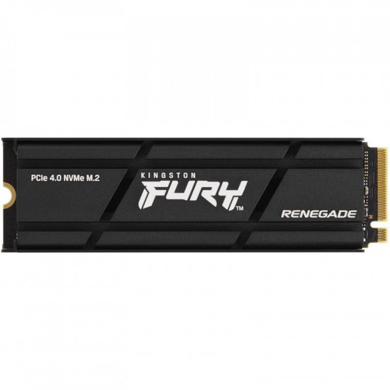 Накопичувач SSD 4TB Kingston Fury Renegade with Heatsink M.2 2280 PCIe 4.0 x4 NVMe 3D TLC (SFYRDK/4000G)