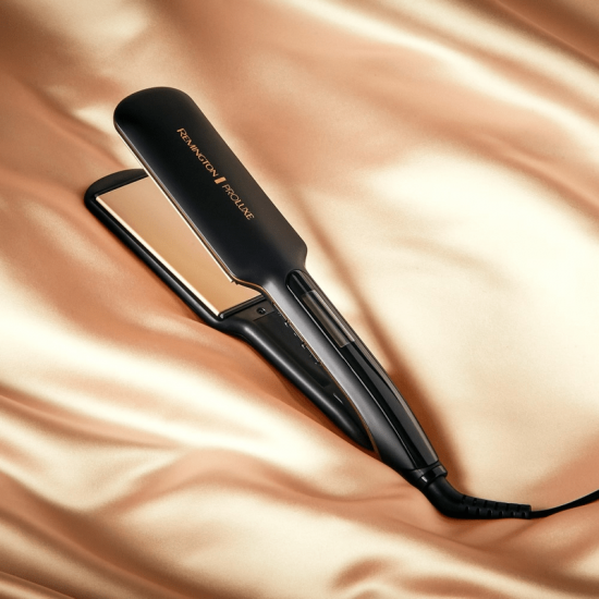Випрямляч для волосся Remington S9150B PROluxe Midnight Wide Plate Straightener