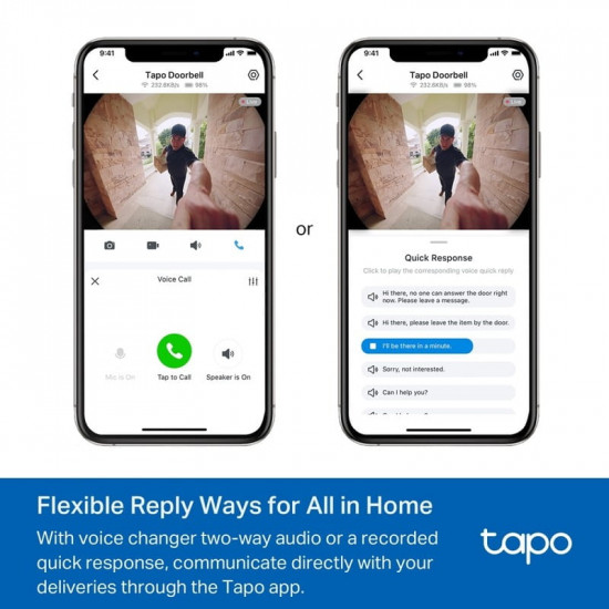 Відеодзвінок TP-Link Tapo D235