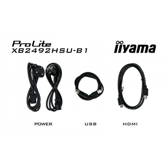 Монітор Iiyama 24" ProLite XB2492HSU-B1 IPS Black 120Hz