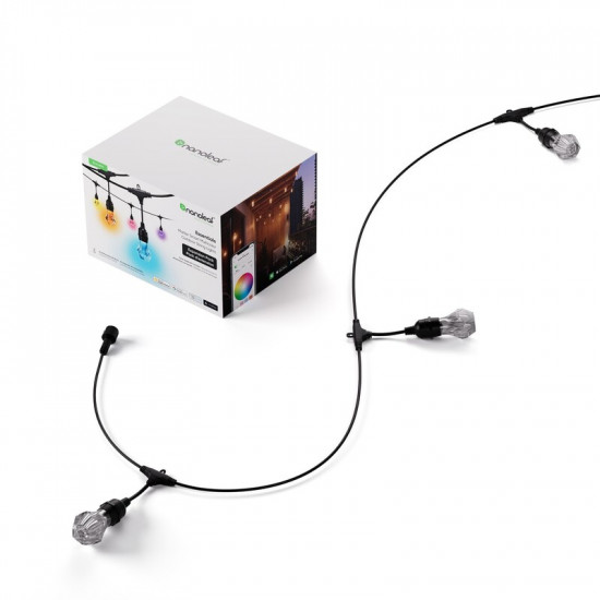 Гірлянда Nanoleaf Smart Multicolor Outdoor String Lights Expansion Pack, 15м (NF084E00-20SLO)