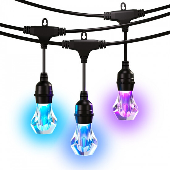 Гірлянда Nanoleaf Smart Multicolor Outdoor String Lights Expansion Pack, 15м (NF084E00-20SLO)