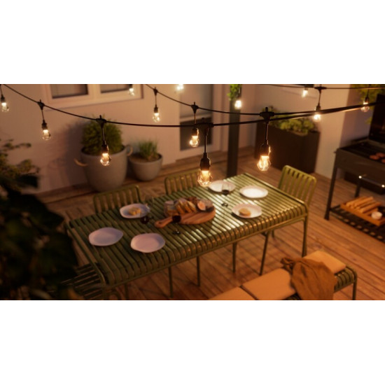 Гірлянда Nanoleaf Smart Multicolor Outdoor String Lights Expansion Pack, 15м (NF084E00-20SLO)