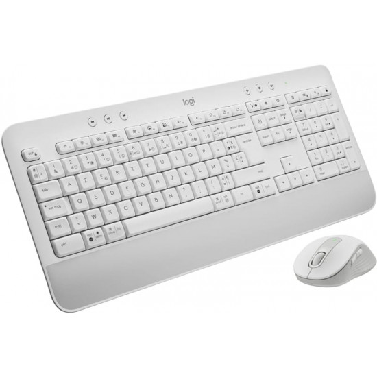 Комплект (клавіатура, миша) бездротовий Logitech MK650 Combo for Business White (920-011032)