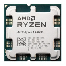 Процесор AMD Ryzen 5 7600X (4.7GHz 32MB 105W AM5) Tray (100-000000593)