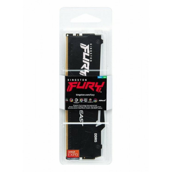 Модуль пам`ятi DDR5 16GB/6000 Kingston Fury Beast RGB Expo (KF560C36BBE2A-16)