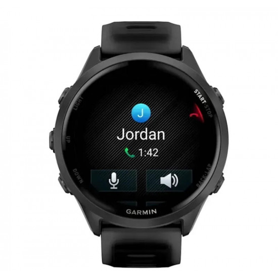 Смарт-годинник Garmin Forerunner 570 47mm Slate Gray with Black/Translucent Black Silicone with Slate Buckle (010-02971-40)