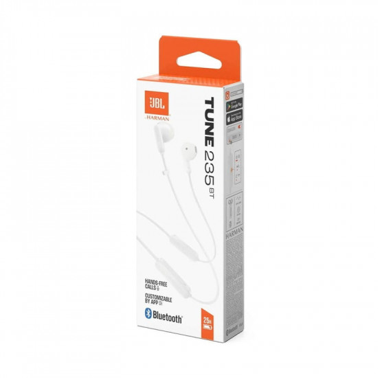 Bluetooth-гарнітура JBL Tune 235BT White (JBLT235BTWHT)