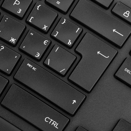 Клавіатура бездротова HP 960 Ergonomic Black (7E755AA)