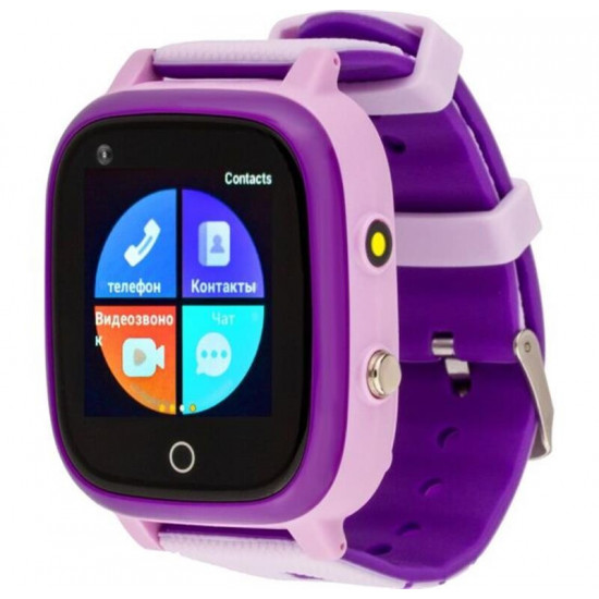 Дитячий смарт-годинник AmiGo GO005 4G WIFI Thermometer Purple
