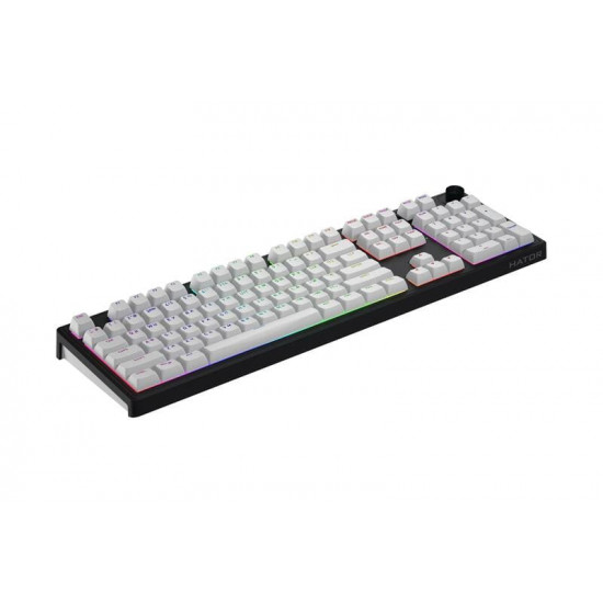 Клавіатура бездротова Hator Skyfall 100 Wireless Black/White (HTK3100UA)