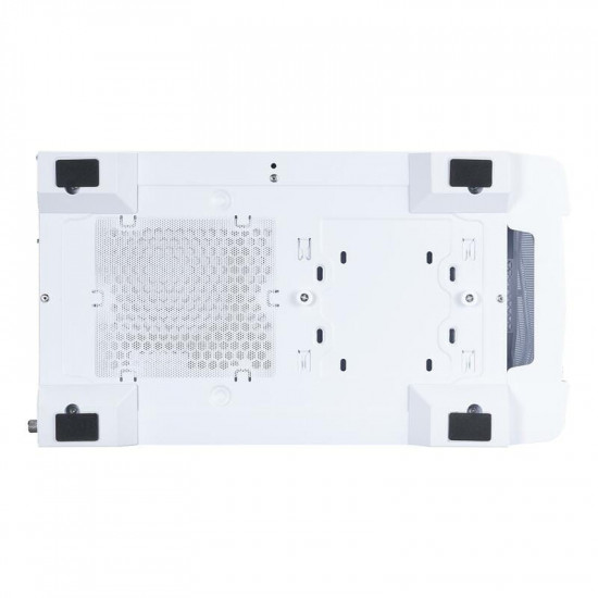 Корпус 1stPlayer D4-M-WH-2F1P-W-1F1-W White