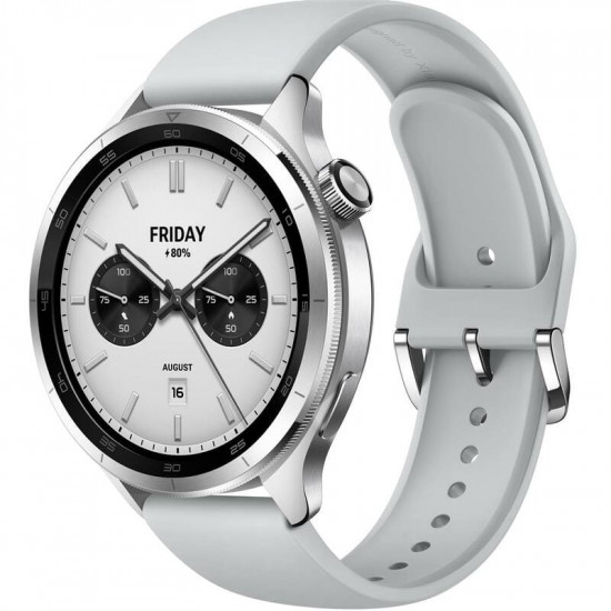 Смарт-годинник Xiaomi Watch S4 Silver (BHR9197GL)