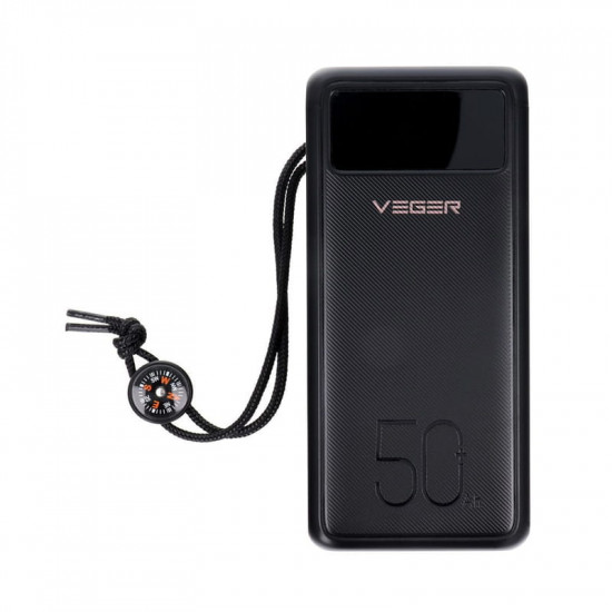 Універсальна мобільна батарея Veger W5001 50000mAh (W5001.black)
