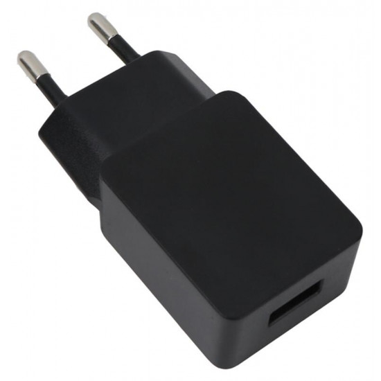 Мережевий зарядний пристрій Puridea C02 (1USBх1A) Black