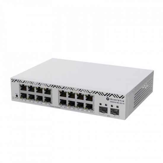 Комутатор MikroTik CSS318-16G-2S+IN