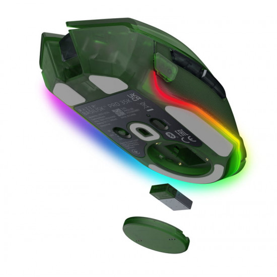Миша бездротова Razer Basilisk V3 Pro 35K Phantom Green (RZ01-05240300-R3G1)