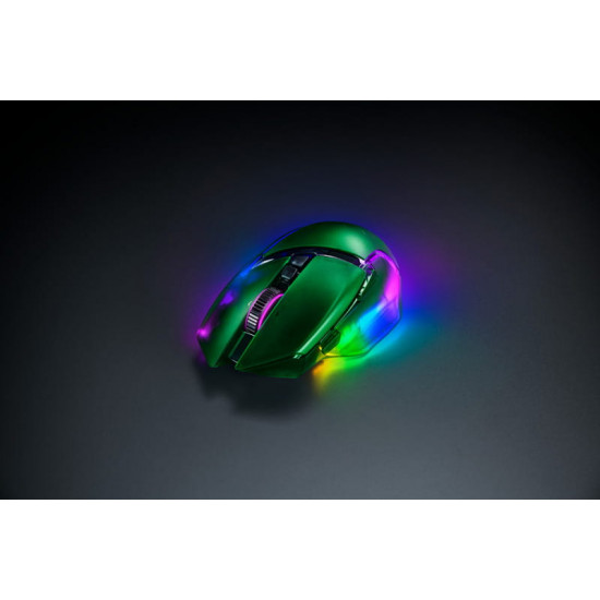 Миша бездротова Razer Basilisk V3 Pro 35K Phantom Green (RZ01-05240300-R3G1)