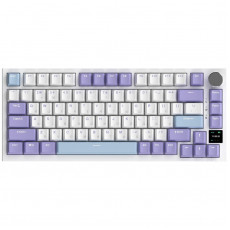 Клавіатура бездротова Ajazz AK820 Pro Flying Fish Switch Purple RGB With Screen (AK820PRO-FF-PWB)