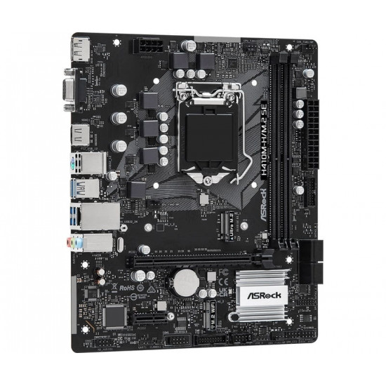 Материнська плата ASRock H410M-H/M.2 SE Socket 1200
